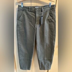 Alpine Design High-Rise Relaxed Leg Barrel Ankle Pant  - NWT